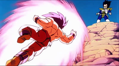 Bola de Drac Z Cap 030 // Batalla roent sense límits! En Son Goku contra en Vegeta!