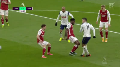 Lamela's goal with an amazing skill