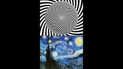 “La noche estrellada” de Van Gogh vista de una forma diferente