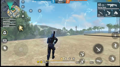 Partida Free Fire - El escuadron del la muerte