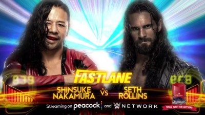 Seth Rollins vs Shinsuke Nakamura