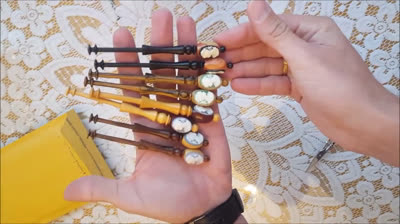 5. Coleccion bolillos maderas nobles, con Francisco Cordero Carrión