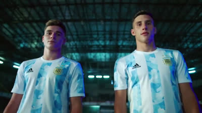 Presentación oficial de la camiseta de la selección Argentina de fútbol