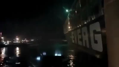 Le navire "Ever Given" a été démêlé après six jours dans le canal de Suez