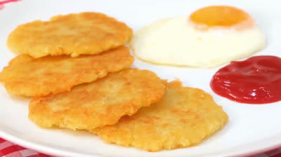 Receta de “Hash Brown” – Tortitas de patata