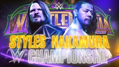 Aj Styles vs Shinsuke Nakamura (Full Match)