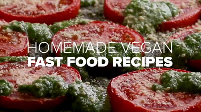 Recetas de fast food veganas