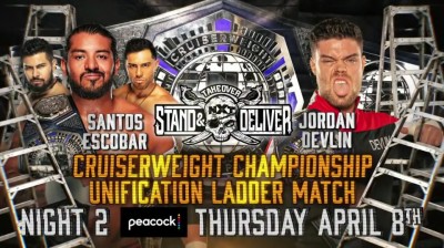 Santos Escobar vs Jordan Devlin (Full Match)