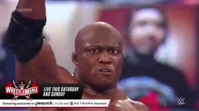 Bobby lashley vs Cedric Alexander :Wwe Raw 29th march 2021