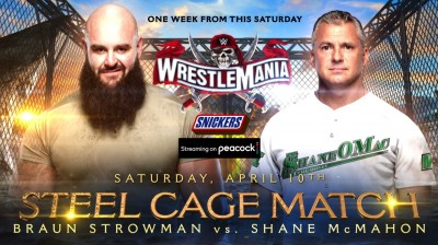 Braun Strowman vs Shane McMahon (Full Match)