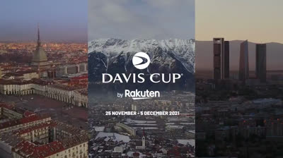 Bande-annonce de la Coupe Davis 2021, qui se jouera cette année dans 3 villes.