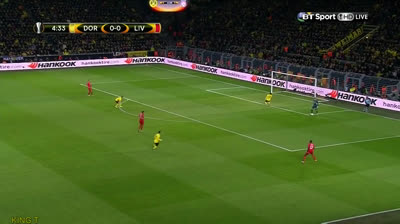 Liverpool - Borrusia Dortmund UEFA Europa League quarter final 2016 first leg - first half