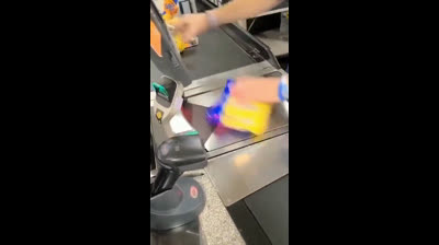 When you do your shopping at the supermarket...