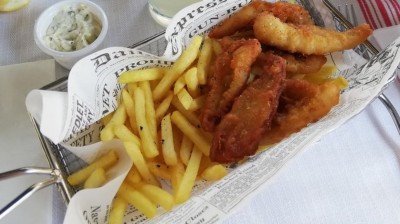 Receta de fish and chips