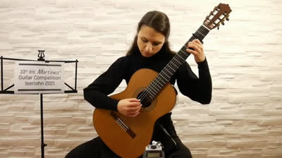 10th International Martinez Guitar Competition Iserlohn 2021, 1st round - Bianka Szalaty